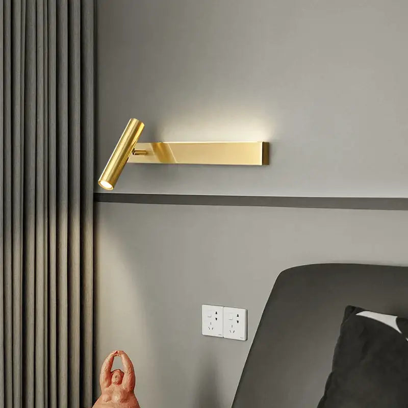 Copper Wall Reading Lamp