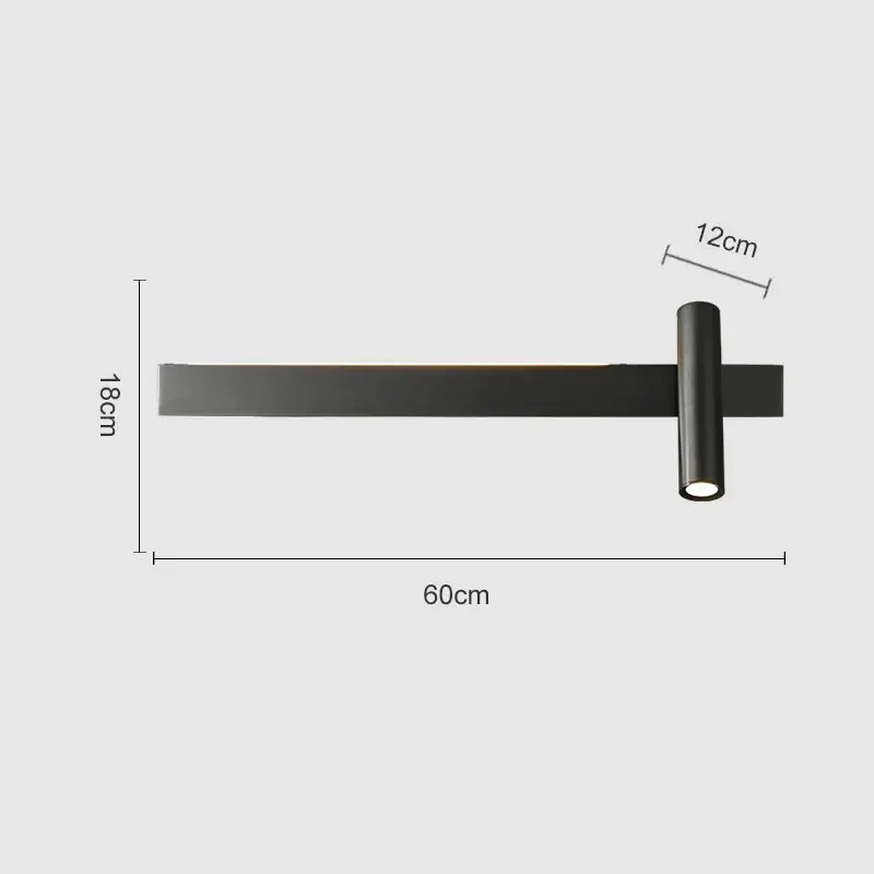 Copper Wall Reading Lamp