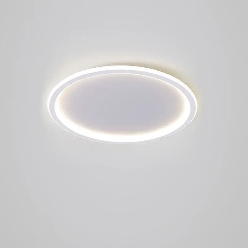 Black Ring Ceiling Light