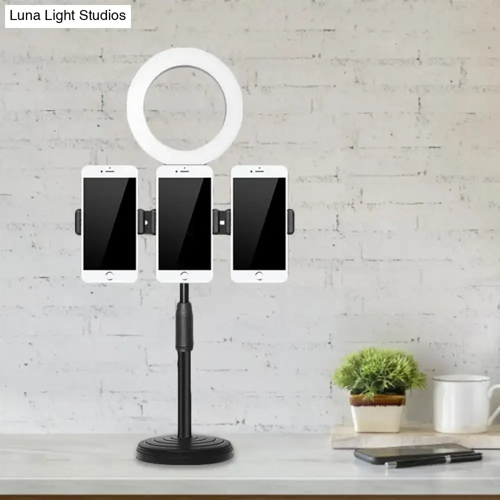 Black Ring Wall Light