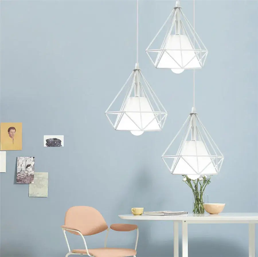 Black Diamond Pendant Trio