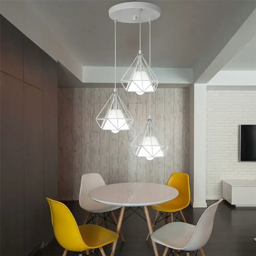 Black Diamond Pendant Trio