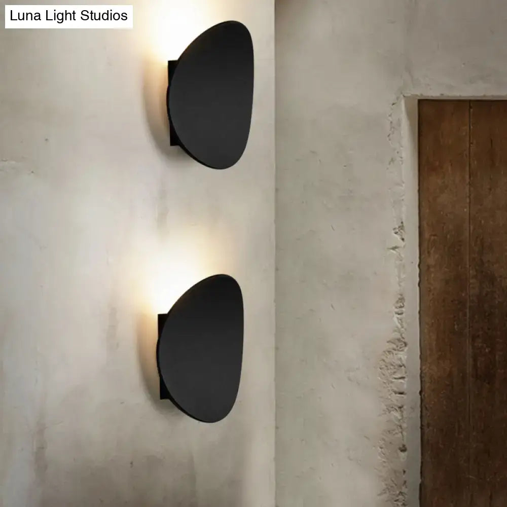 Black Geometric Wall Fixture