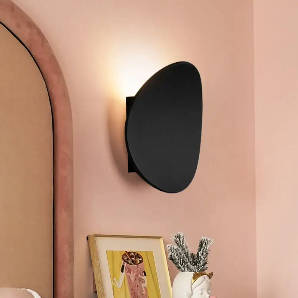 Black Geometric Wall Fixture