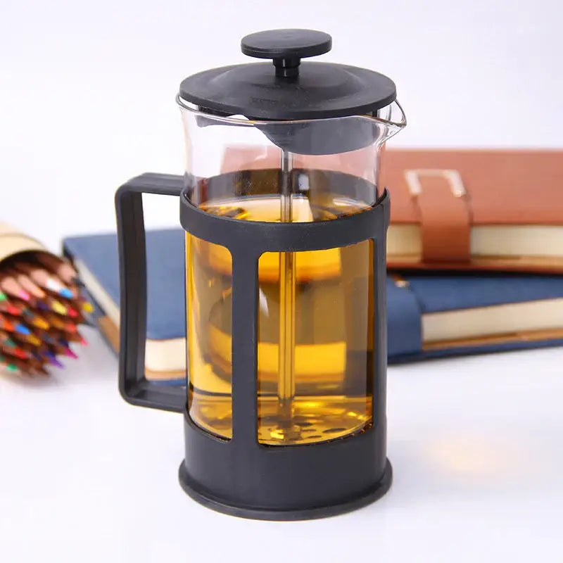 Black Glass 350ml French Press