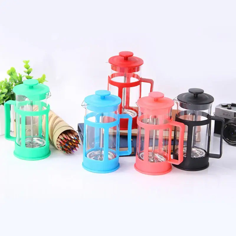 Black Glass 350ml French Press