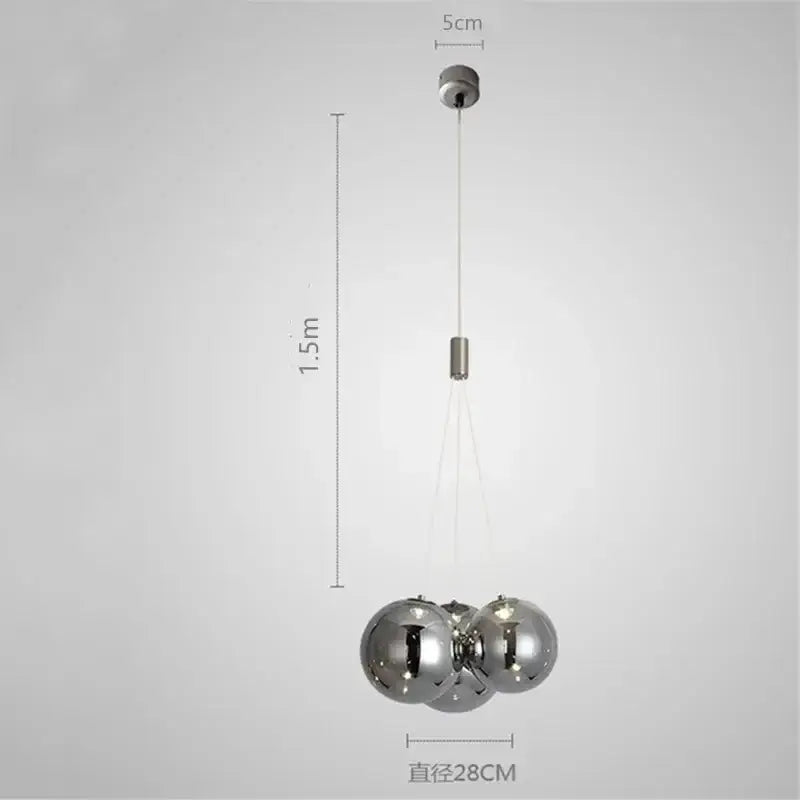 Smoke Gray Pendant Lamps