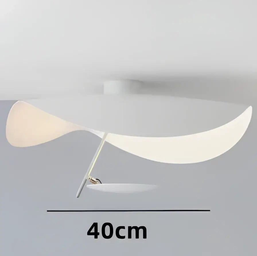 White Black Pendant Light