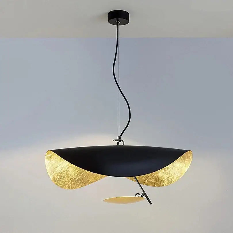 White Black Pendant Light