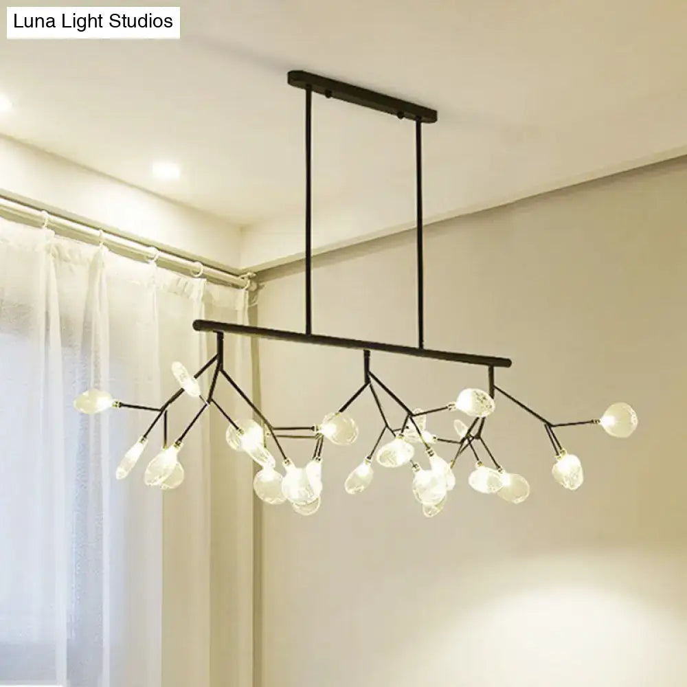 Black Gold Bubble Chandelier