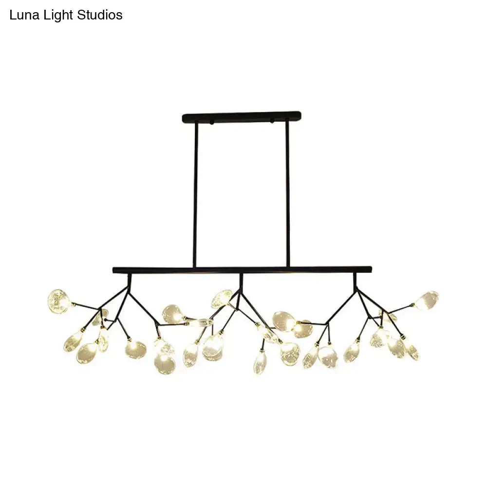 Black Gold Bubble Chandelier