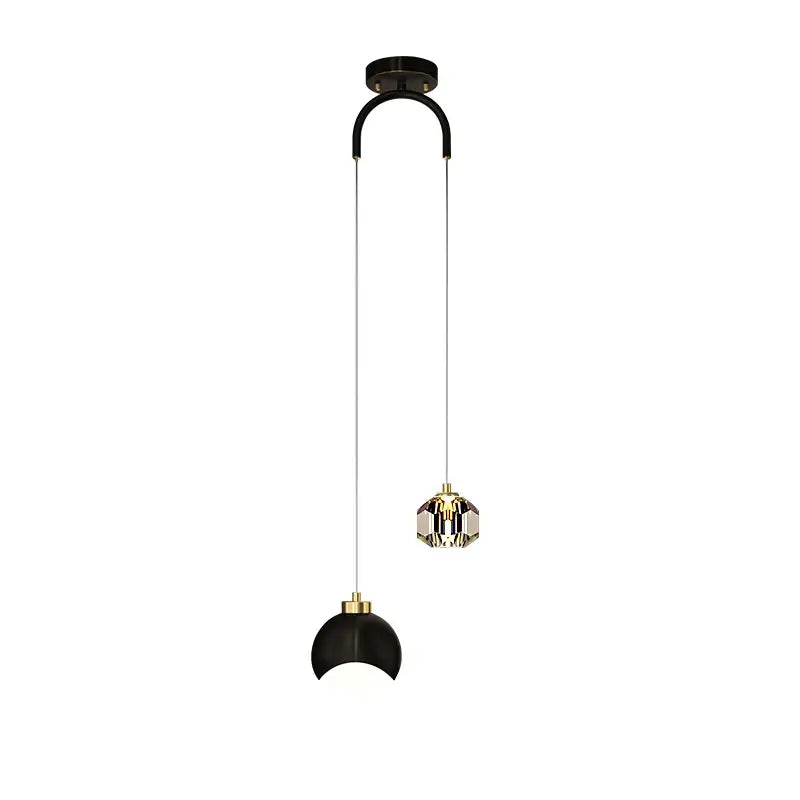 Gold Crystal Round Nordic Chandelier