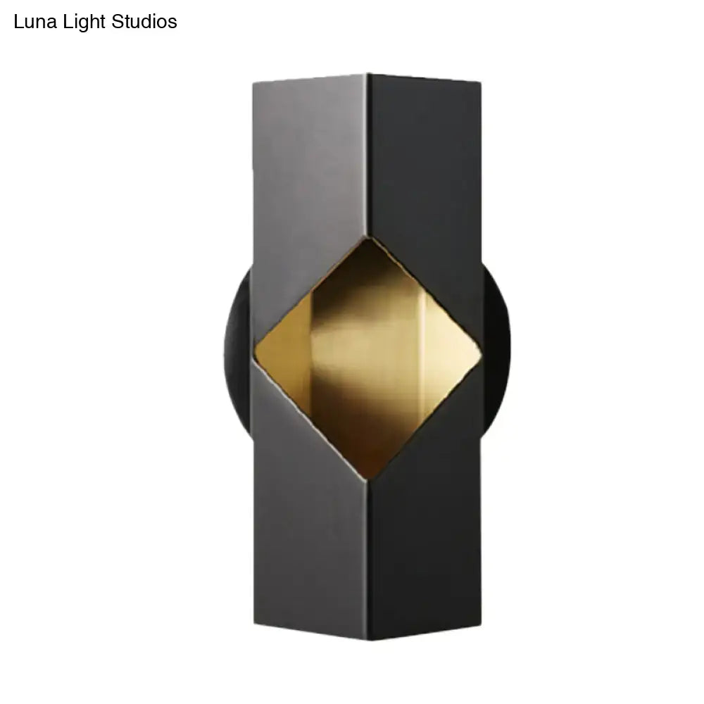 Black Iron Wall Sconce