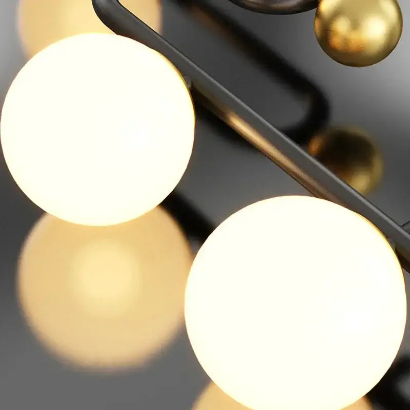 Glass Ball Pendant Light Star or White Glass