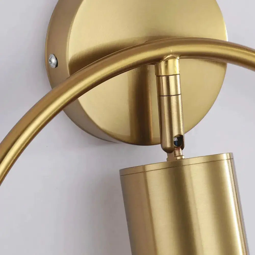 Black Gold Irwin Sconce