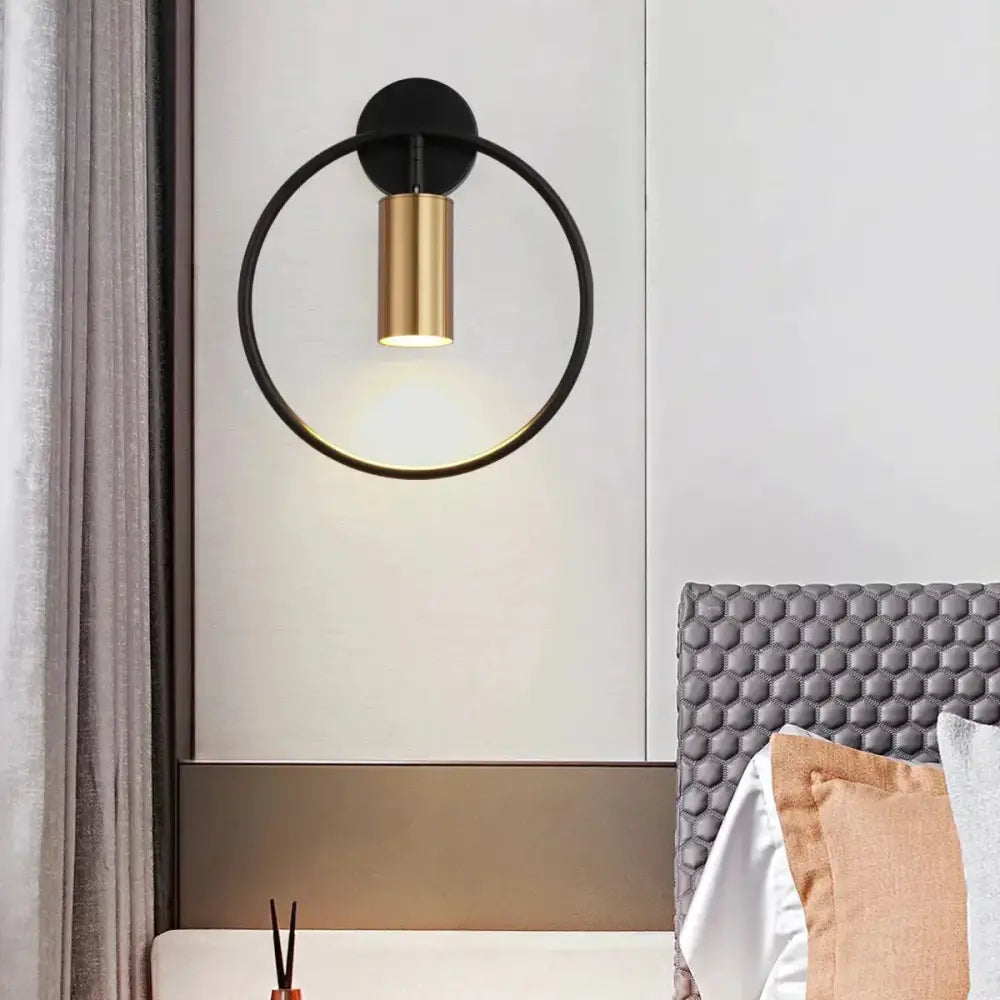 Black Gold Irwin Sconce