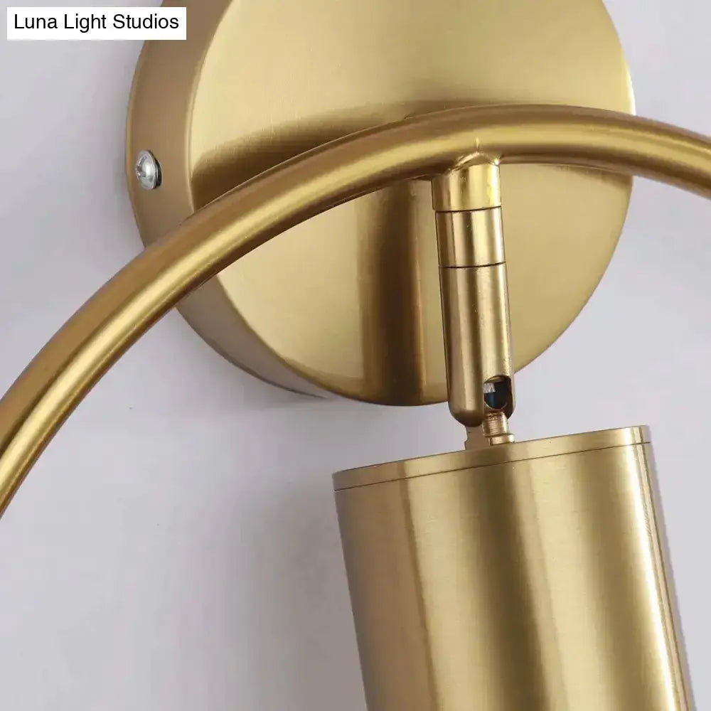 Black Gold Irwin Sconce
