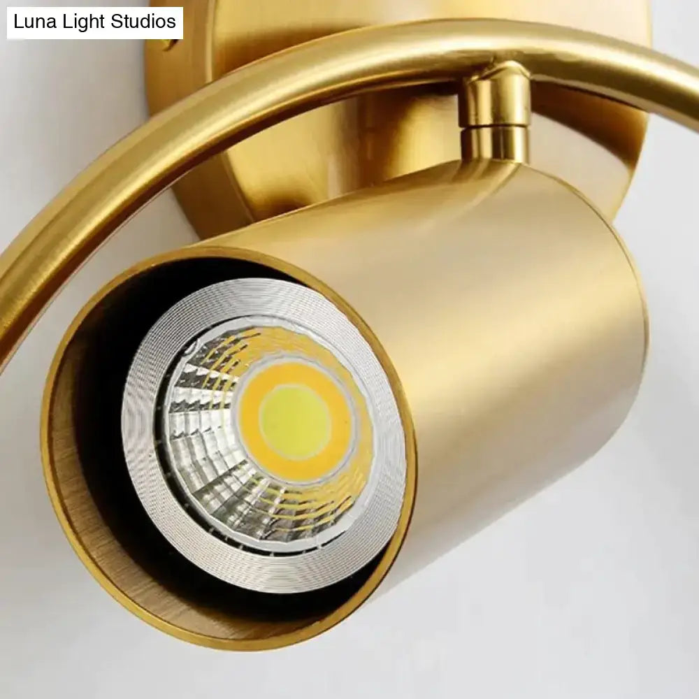 Black Gold Irwin Sconce