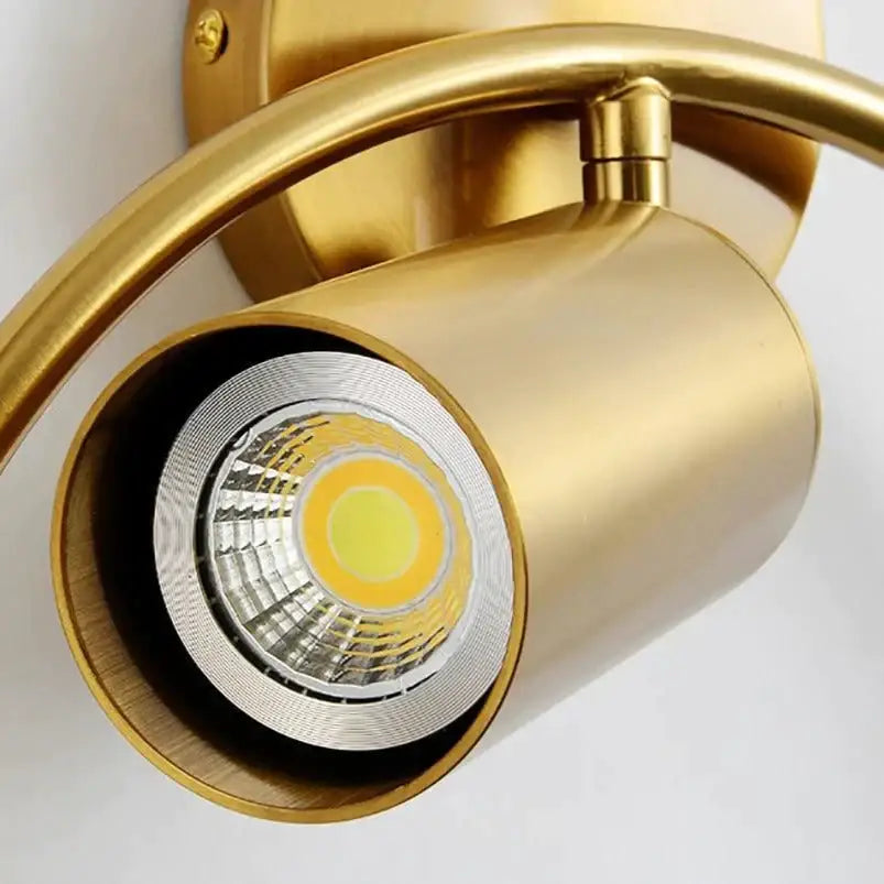 Black Gold Irwin Sconce
