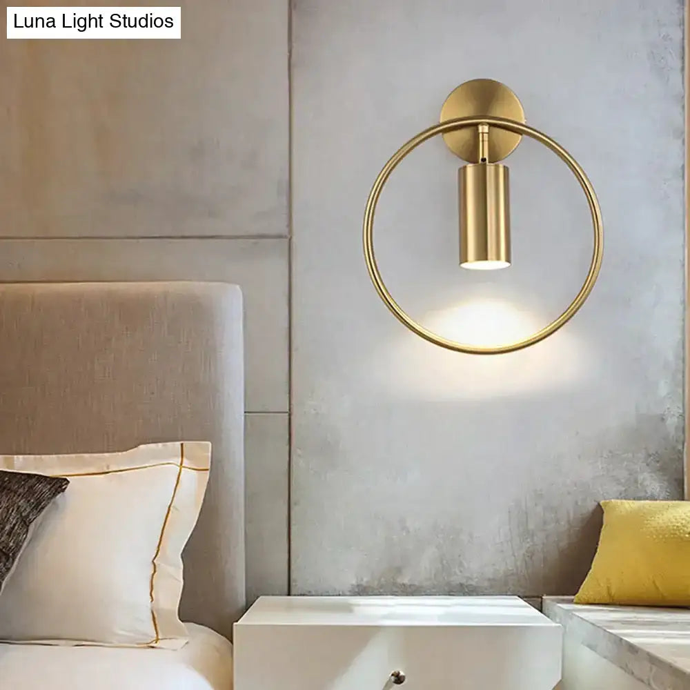 Black Gold Irwin Sconce
