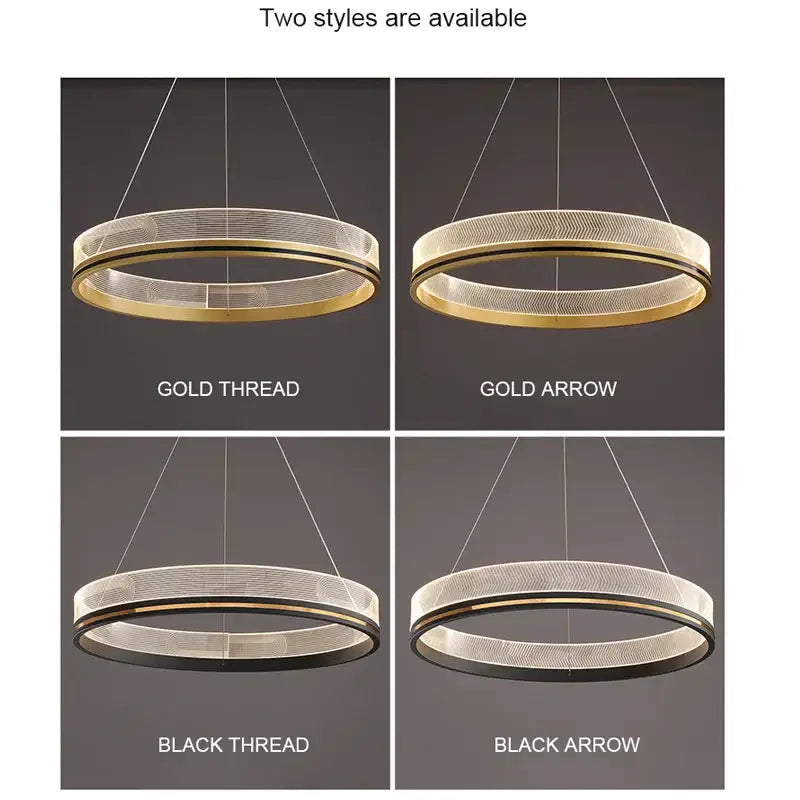 Black Gold Mesh Pendant Light