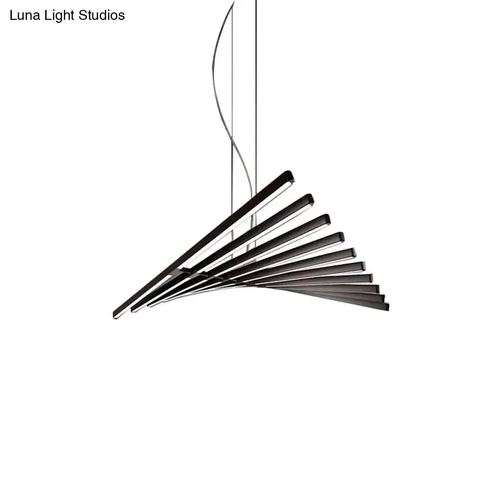 Black Gold Pendant Fixture