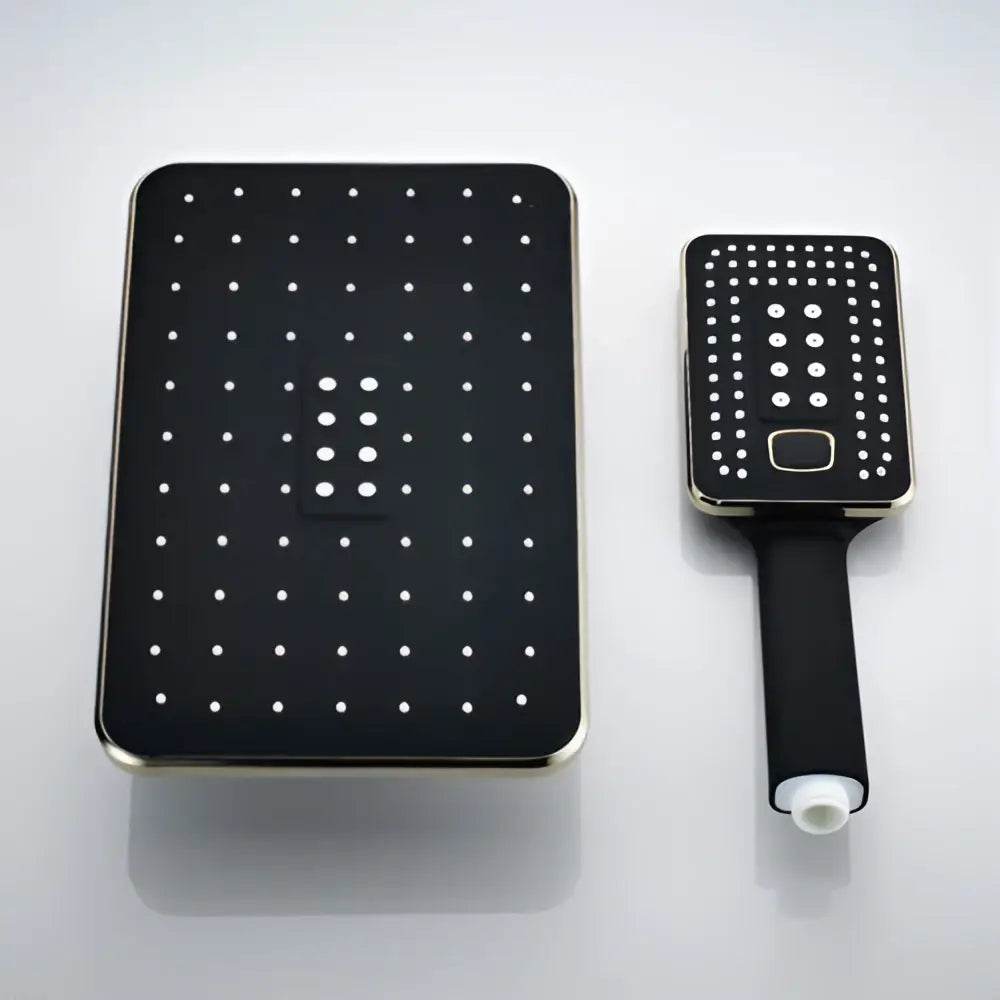 Black Gold Rainfall Shower