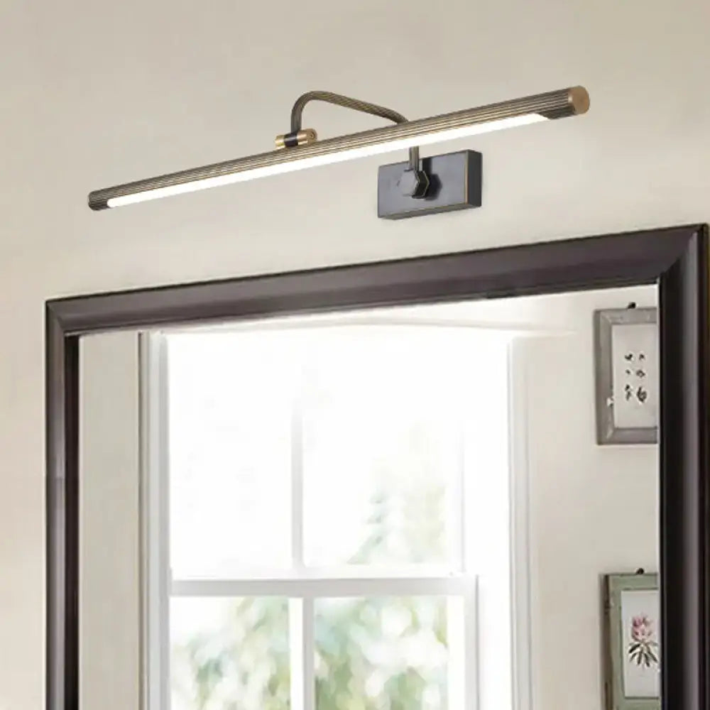 Black Gold Swing Wall Light