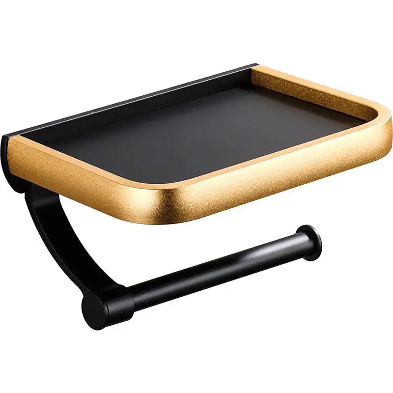Black Marble Tissue Holder