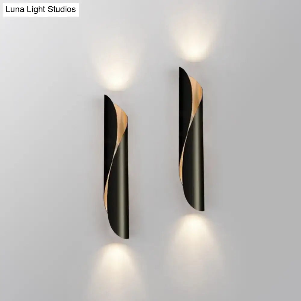 Black Gold Corridor Sconce