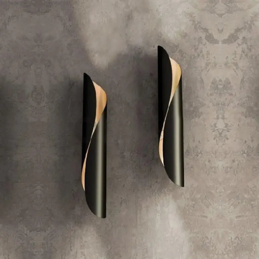 Black Gold Corridor Sconce