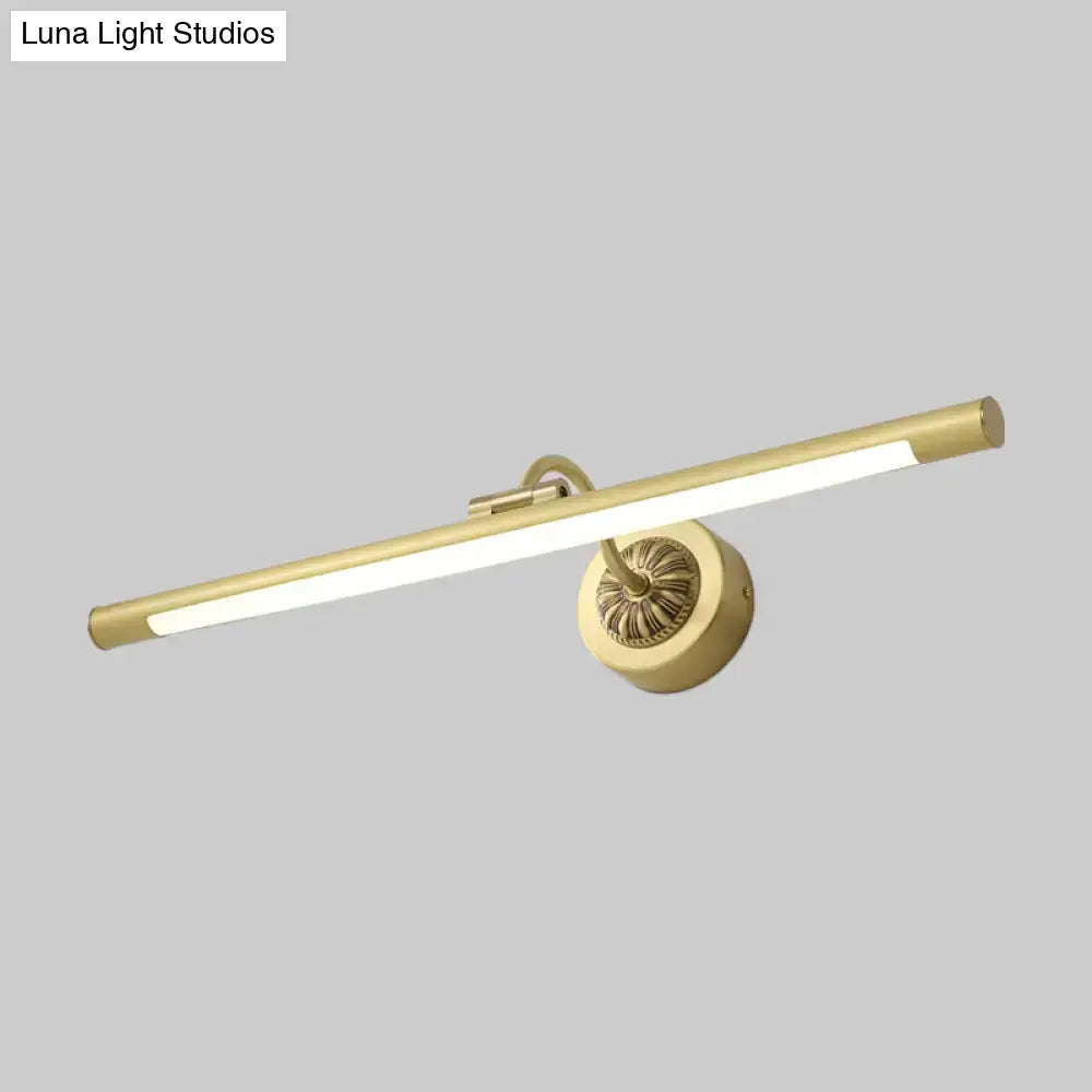 Gold LED Wall Fixture