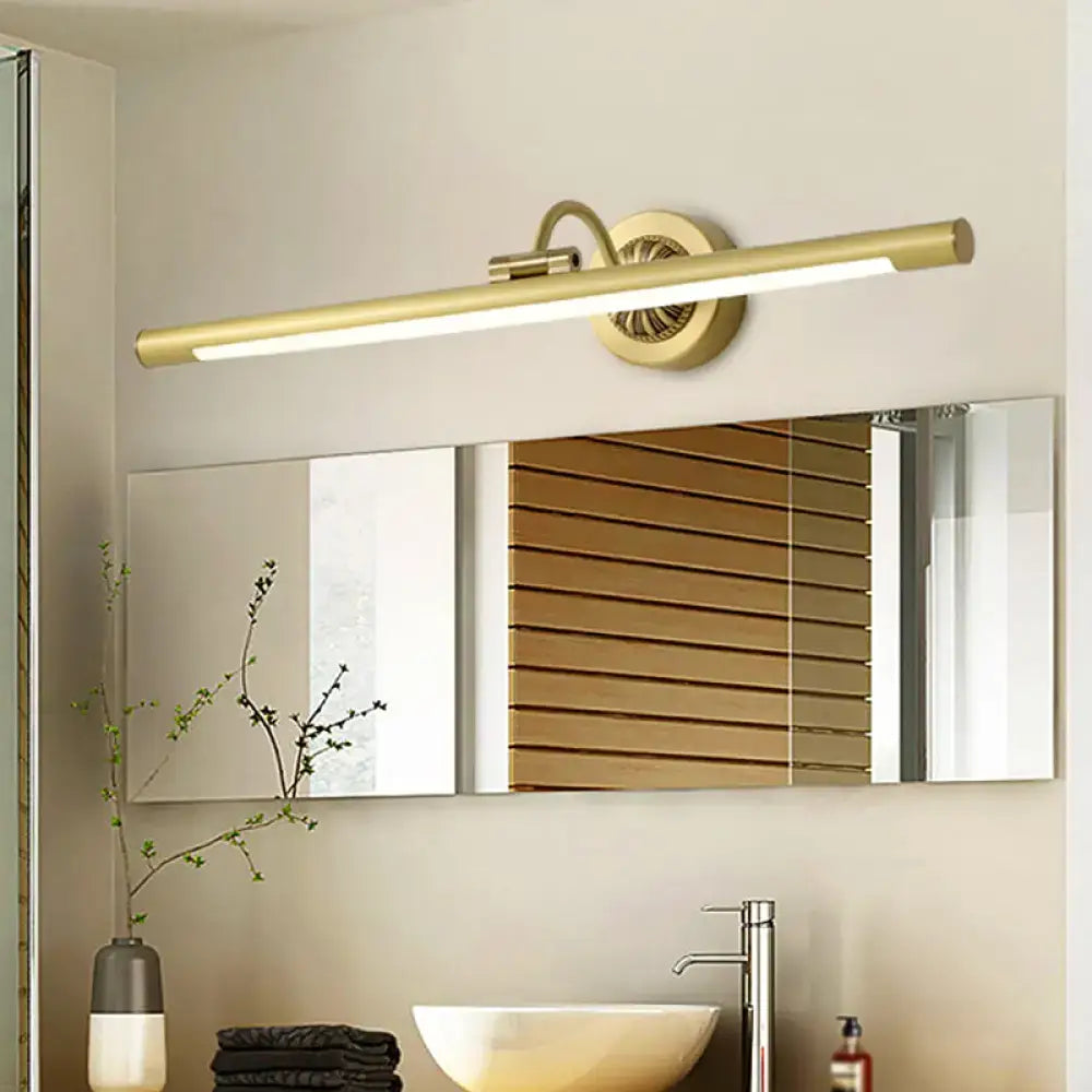 Gold LED Wall Fixture