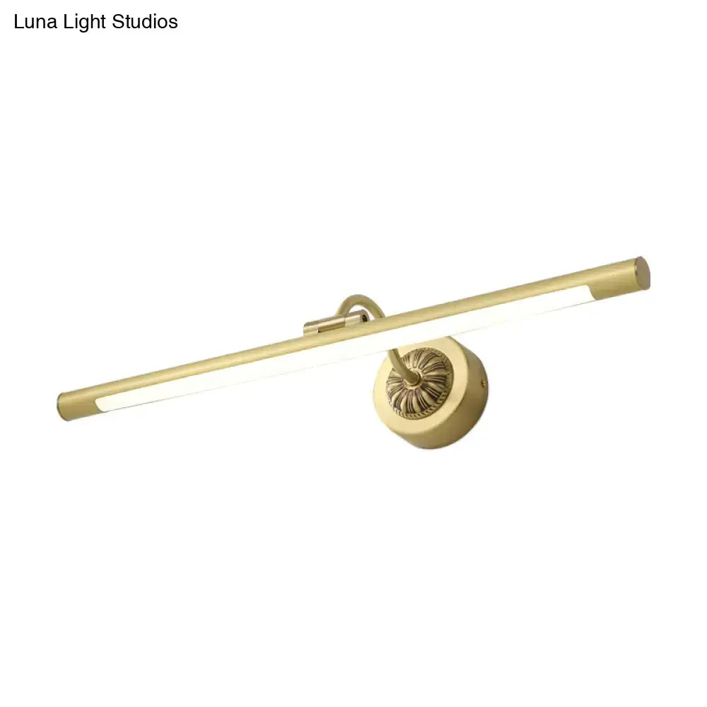 Gold LED Wall Fixture