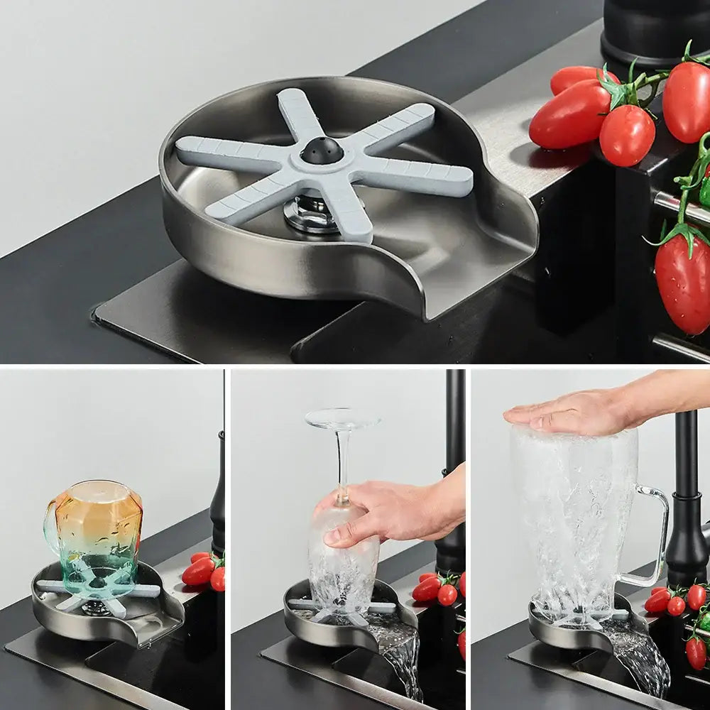 Black High Pressure Cup Washer