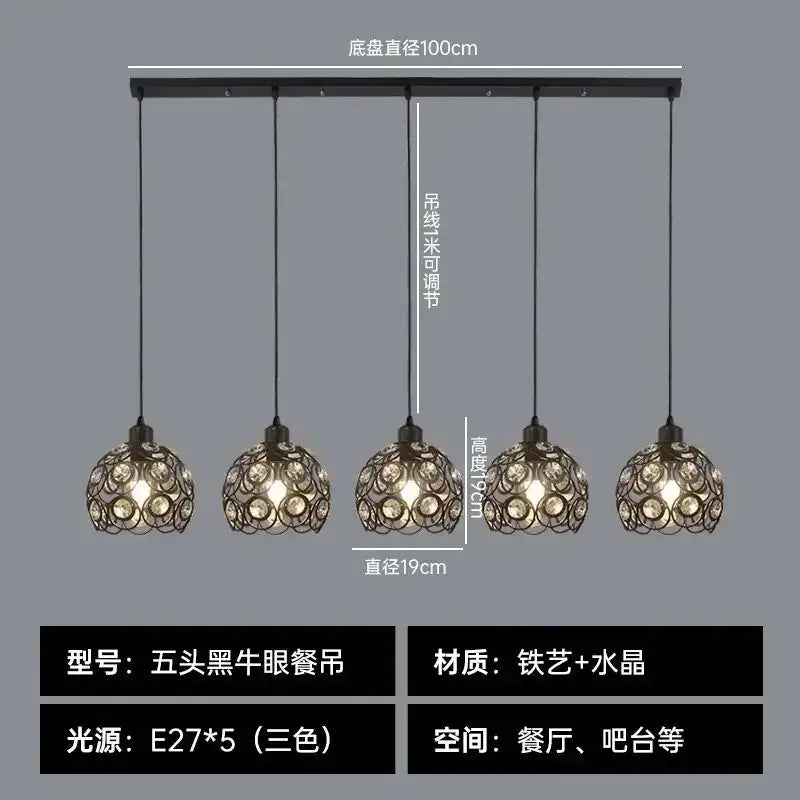 Iron Cage Pendant Lamp