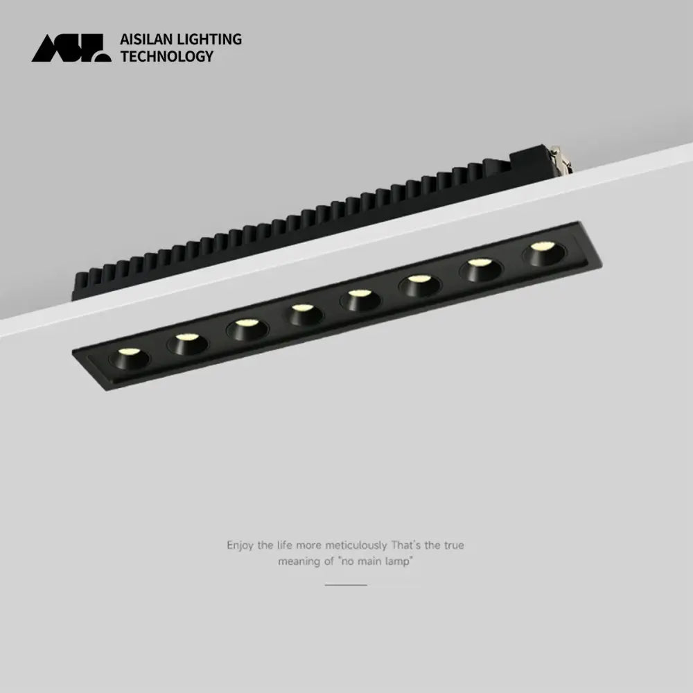 Black Recessed Spot Light