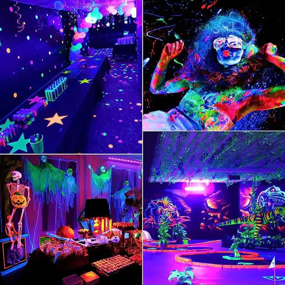 Black LED UV Light Bar