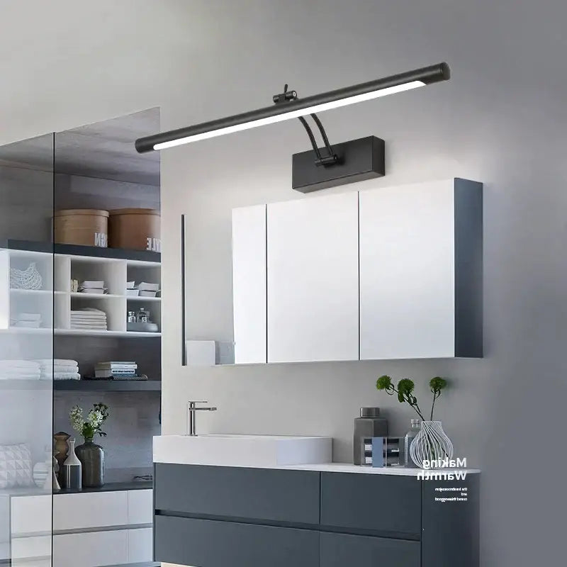 Black Adjustable Vanity Lamp
