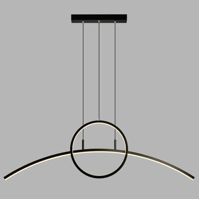 Black Linear LED Fixture