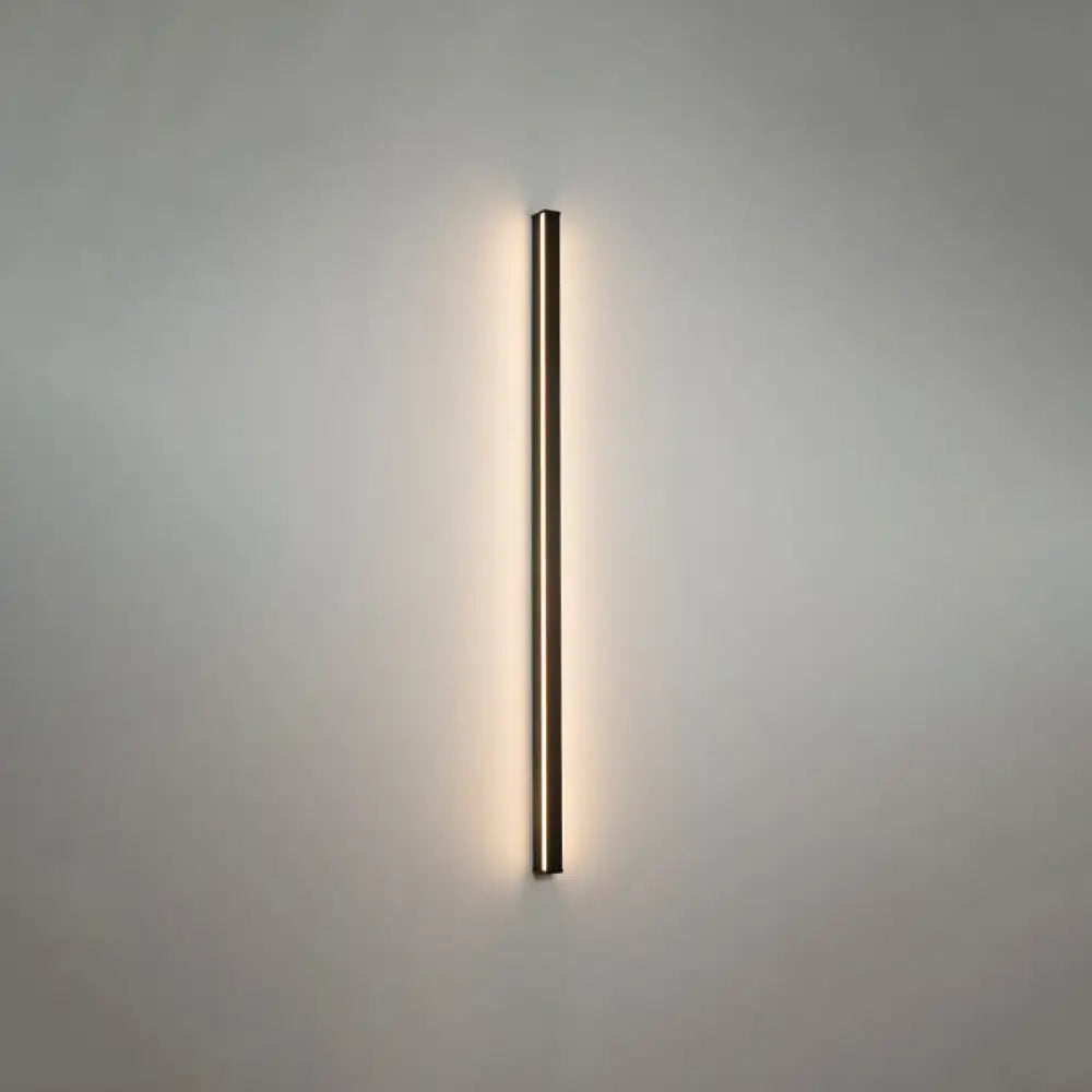 Black Linear Wall Sconce