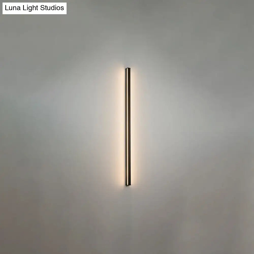 Black Linear Wall Sconce