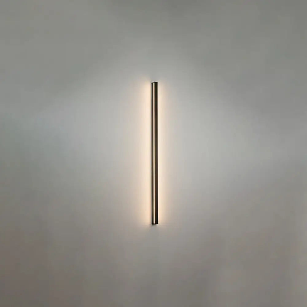 Black Linear Wall Sconce