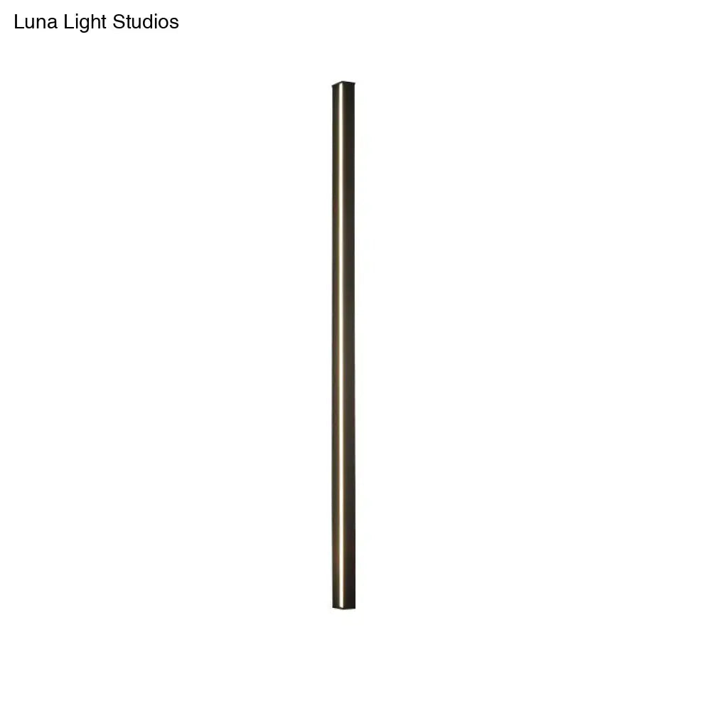 Black Linear Wall Sconce