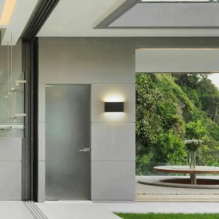 Black Outdoor Wall Light