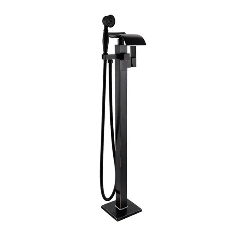 Black Waterfall Bathtub Faucet