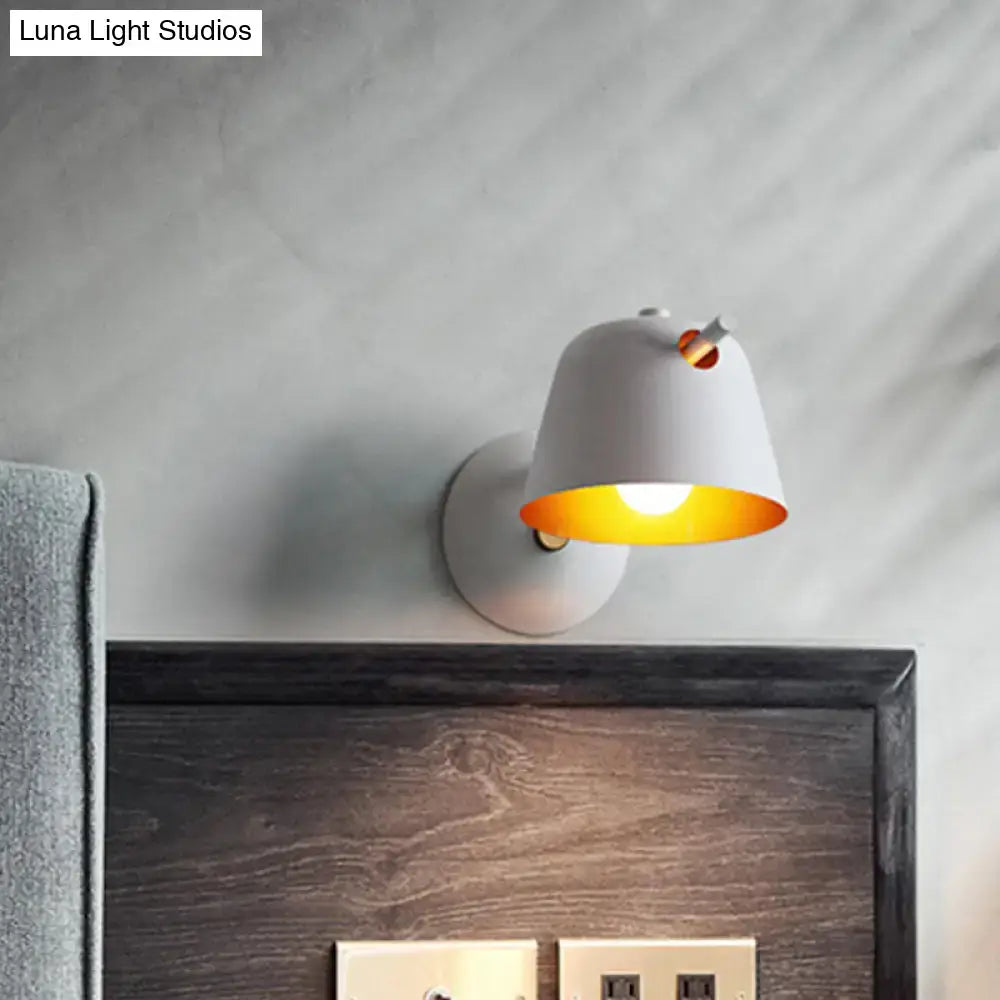 Black Metal Wall Light
