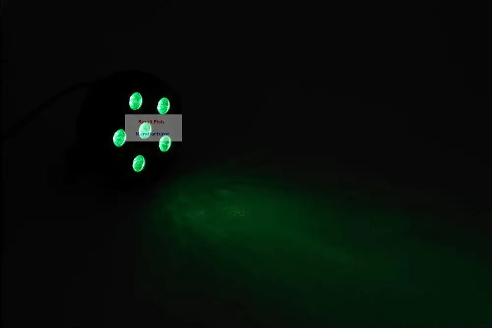 Black Sound-Activated LED Par Stage Lights