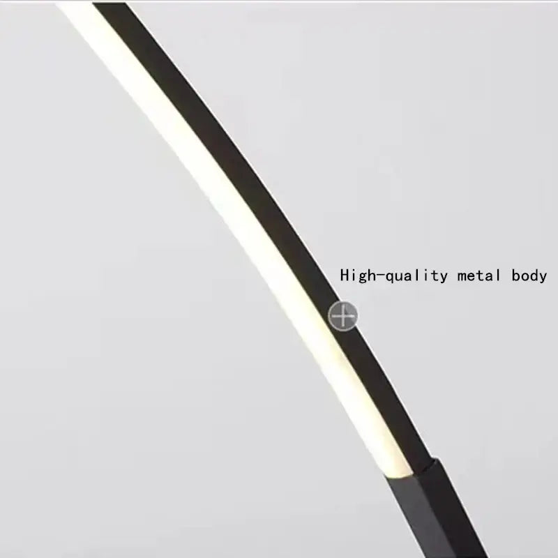 Black Arc Floor Lamp