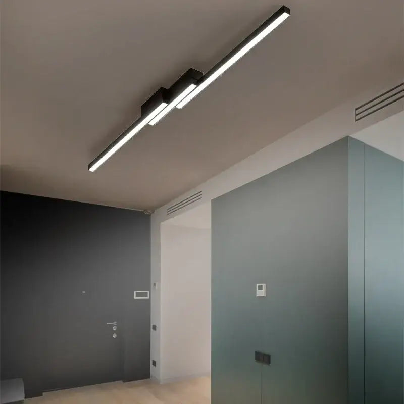 Black Contemporary Ceiling Light